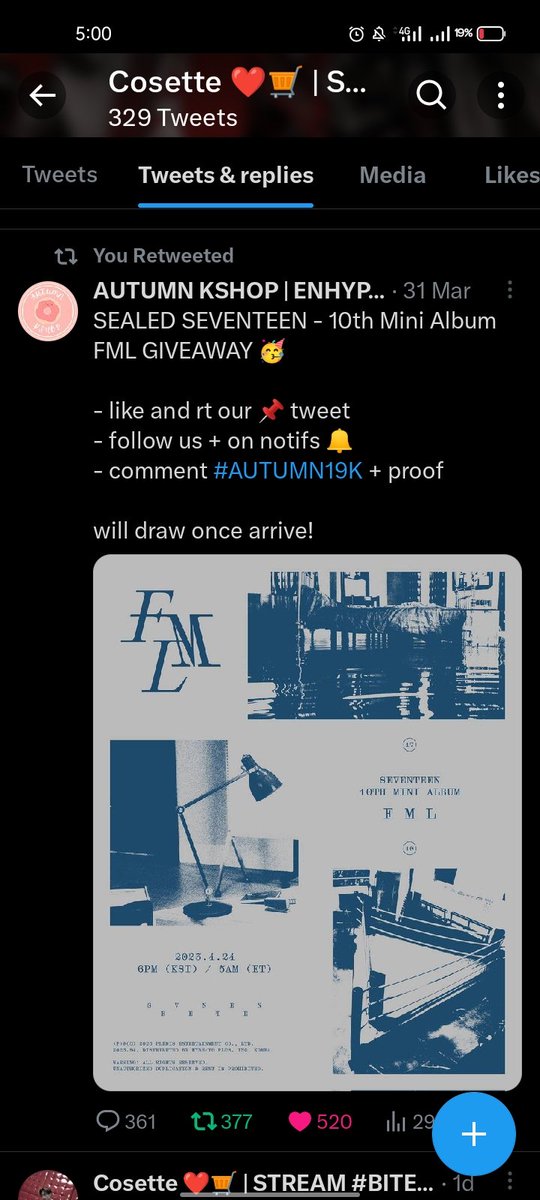 luvigwenn_'s tweet photo. @AutumnkshopPH #AUTUMN19K done po!! https://t.co/4yId4hKPac