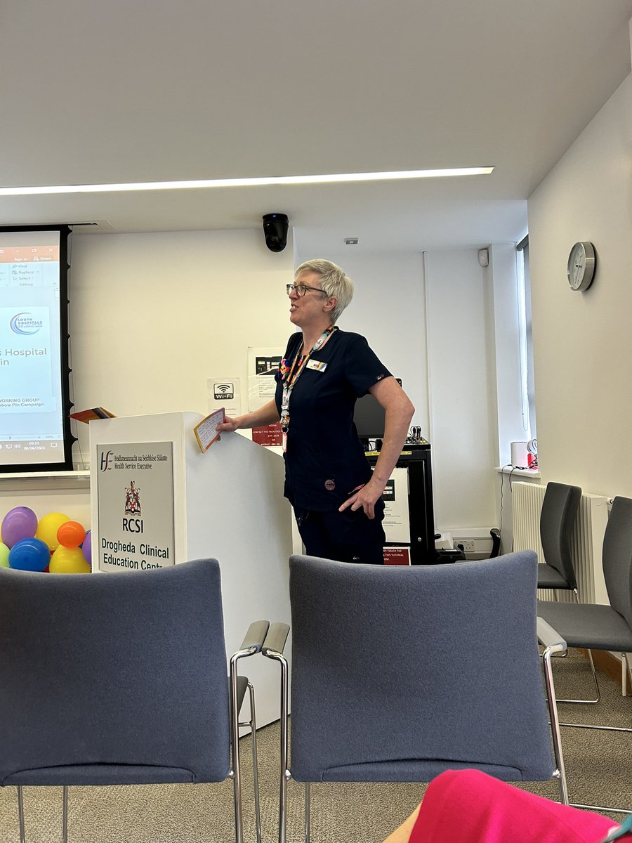 Our amazing Millie bringing tears to the room talking about the history and importance of pride 🌈❤️🥲 @MillieGray121 @NursingOlol @OLOLM4E