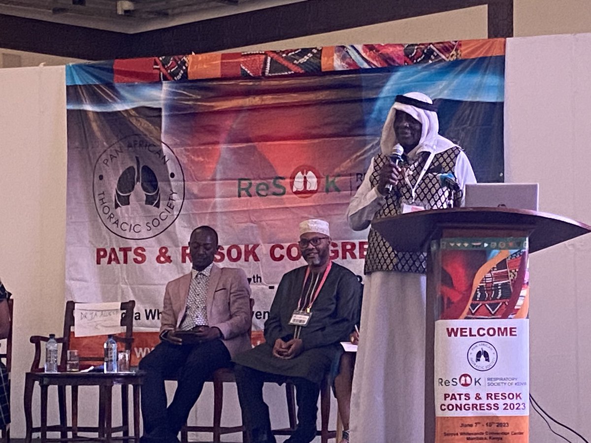 patscommunity's tweet photo. 🎉 What a remarkable night at the PATS &amp; @ReSoKenya Congress opening ceremony! With the esteemed Pres of #KenyaMedicalAssociation Dr. Simon Kingondu. Honoured to have such distinguished guests shaping the future of respiratory healthcare. 

#AfricanEnvironment&amp;LungHealth https://t.co/1YpckDw5SD