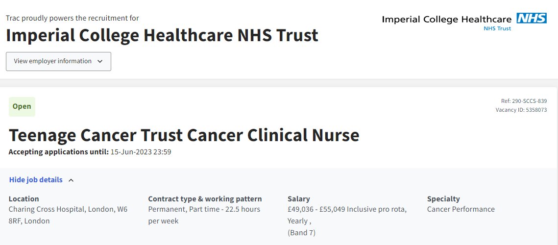 UKONS on Twitter "📢JOB ALERT Opportunity to develop a brand new CNS