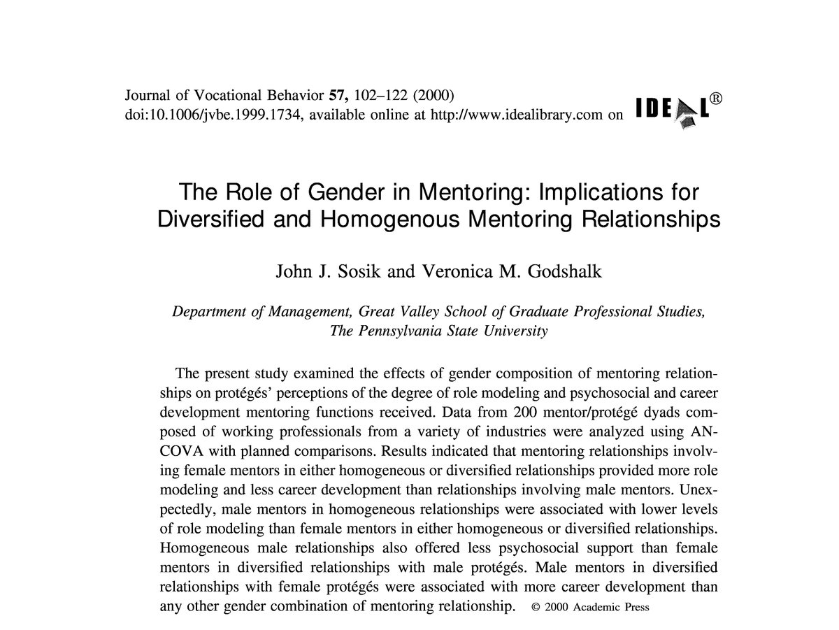 Mentoring tweet media