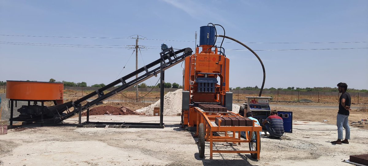 GauttamMT's tweet photo. Cement Block Making Machine Plant In Ujjain Madhya Pradesh ..For more info visit...https://t.co/u9yJPahu0i https://t.co/5FoTZIJMhi