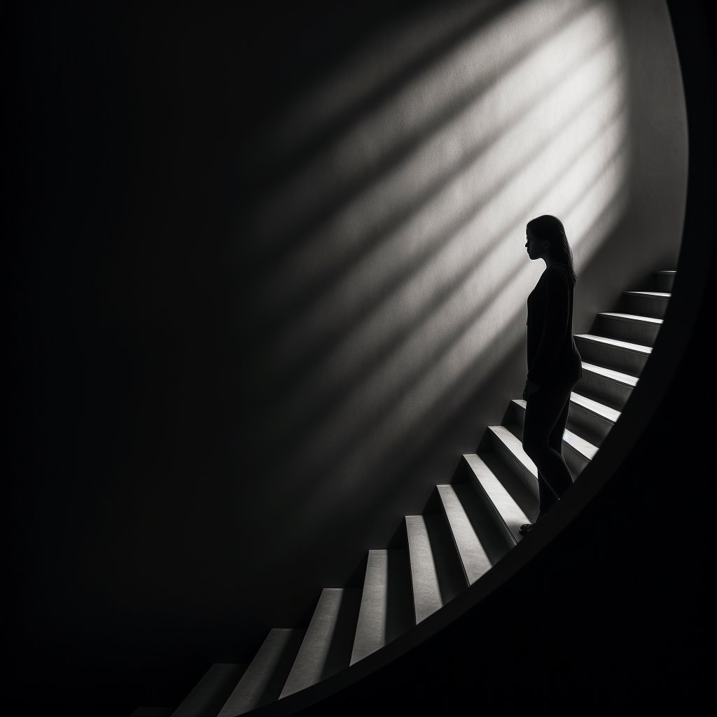 Stairway to Darkness
.
#minimalistic #artphotography #blackandwhite #bnw #monochrome #bw #minimalism #minimalist #blackandwhitephotography #midjourney #bnwphotography #minimal_perfection #bnw_captures #minimalove #bnw_society #minimalmood