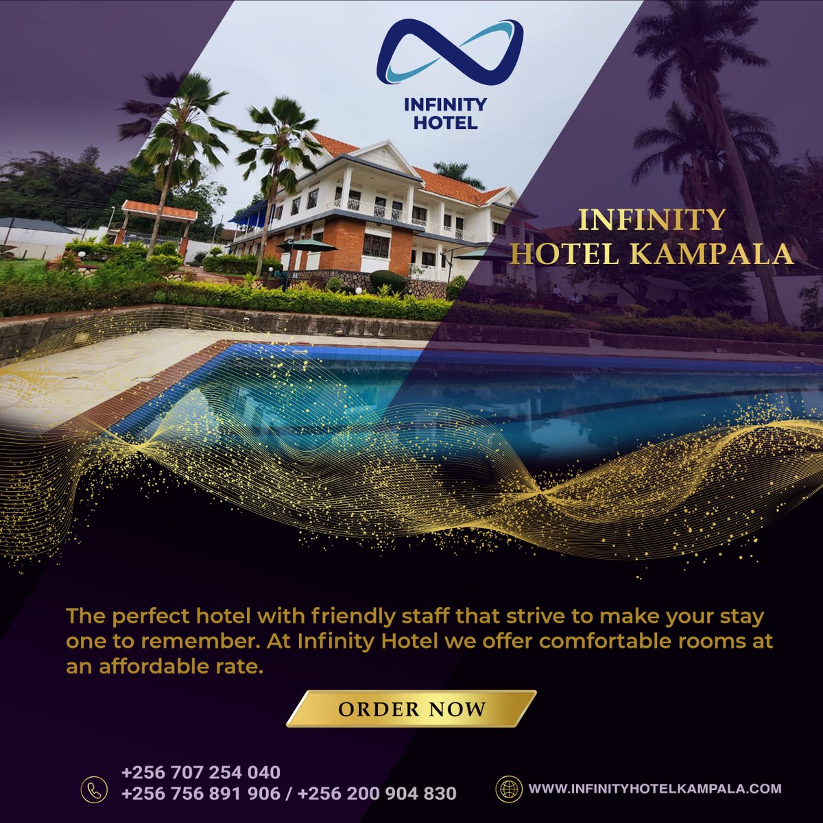 infinityhotelk's tweet photo. Travel &amp; Tourism
The perfect hotel with friendly staff that strives to make your stay one to remember. At Infinity Hotel we offer comfortable rooms at an affordable rate.
For Booking: +256200904830 / +256707254040 / +256756891906
.
.
.
#entebbe #uganda #khotels #hotel #lakevic https://t.co/c7R1tGdblV