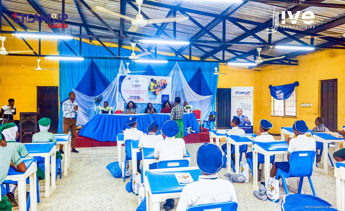 Jivetechnologi2's tweet photo. The partnership between Jive Technologies and the senior special assistant on education to the governor of Lagos state @stemproft has erupted a mentorship program for the female gender which is one of the key factors of growth.#education #educationmatters #school #jivetech #stem https://t.co/S9V1EwcnCI