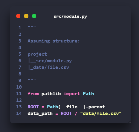 almenal99's tweet photo. @vboykis @wasimlorgat I'd propose a similar approach but using pathlib.Path objects to make it a bit more elegant (in my opninion) https://t.co/8QUWZAAZ92