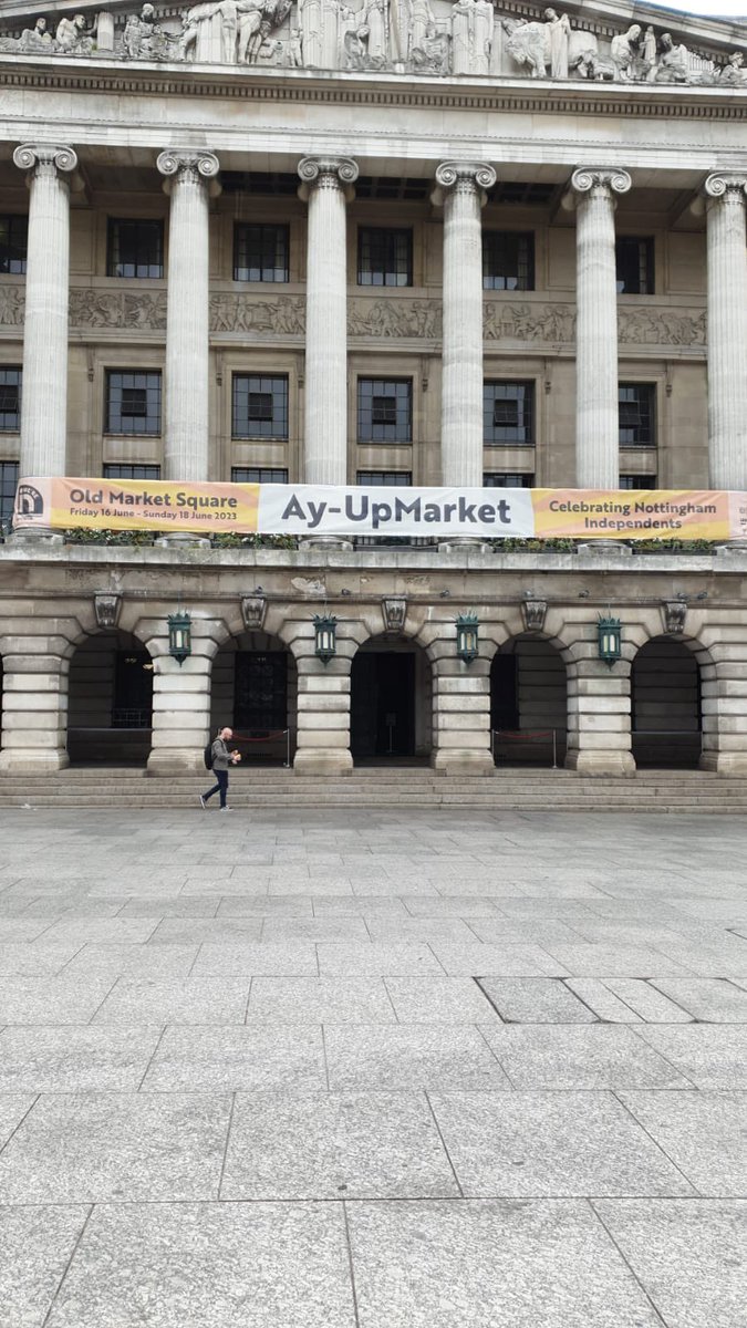 NCC Celebrating Nottingham independent traders ?  Shame they’re not looking after the independent traders in Victoria Centre Market 🤷‍♀️ 
<a href="/JoeLocker96/">Joe Locker</a> @CllrDavidMellen <a href="/ng_labour/">Nottingham Labour</a>