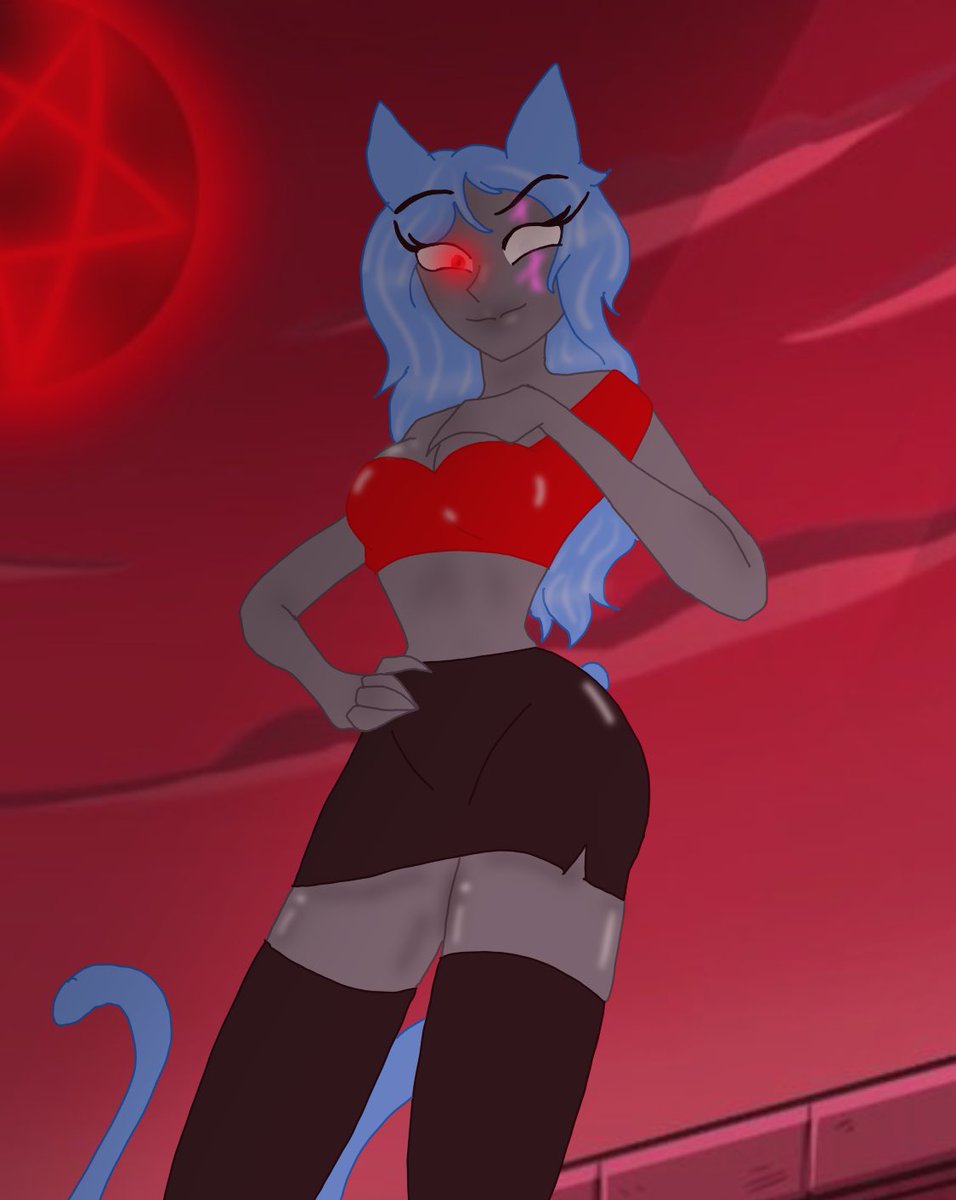 Cating_Devil31's tweet photo. Beautiful pretty 
Name: Cating Lost: Devil 
Family brother\ Sister: Devil
😳🙏🏼😍
#hazbinhotel #CatingDevil #CatingDevilhazbinhotel #CatingDevilfanart #hazbinhotelOC  #hazbinhotelfanart #hazbinhotelOC #helluvaboss #helluvabossOC #helluvabossfanart #helluvabossCatingDevil https://t.co/EcUc8hf5Oc