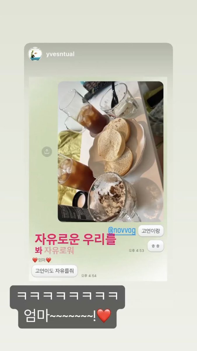 LoonaTheGermany's tweet photo. #UPDATE | Yves (yvesntual) Instagram-Story Update 🦢

#이달의소녀 #Loona #이브 #Yves https://t.co/gROvRqo1pc