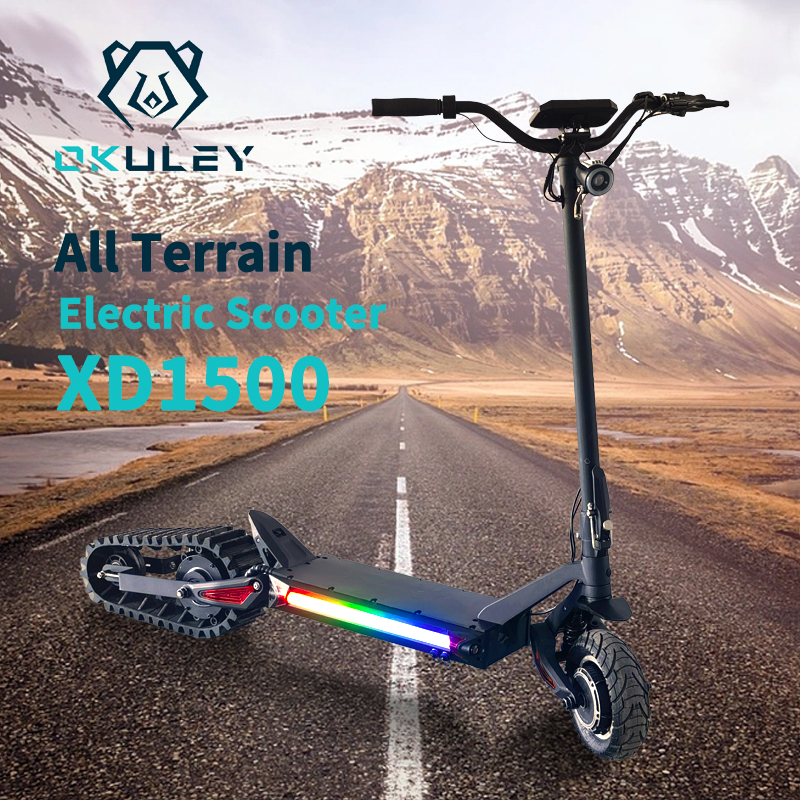 🛴Traverse any terrain with ease with the Okuley XD1500 All Terrain Electric Scooter💨
✅52V 23.4Ah Battery
✅2000W Motor
✅30km/h Max Speed
More information：huidongenergy.en.alibaba.com/productgroupli…

#electricscooter #escoote 
#electricscooterlife #Okuleyelectricscooter