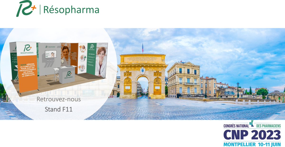 R+ (Résopharma) tweet media