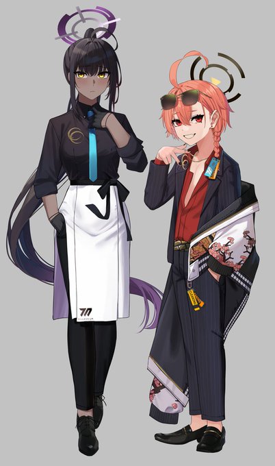 カリンとネル
#ブルアカ 