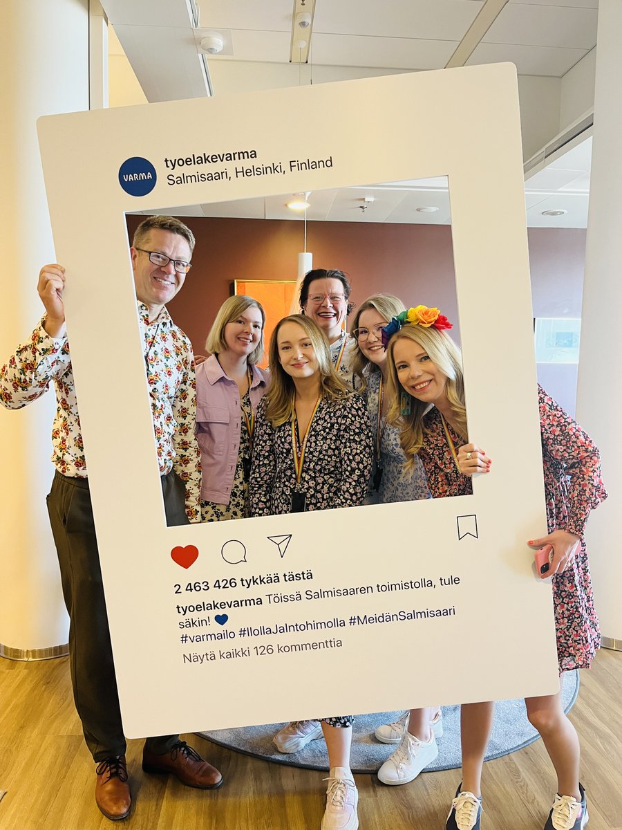 Eilen <a href="/varma_tweet/">Työeläkeyhtiö Varma</a>'n toimistolle aukesi varmalaisten oma taukopaikka, Olohuone. Avajaiset oli myös Meidän Salmisaari -projektin päätös. Projektissa siirryttiin väljiksi jääneistä toimistotiloista napakampaan malliin ja konseptoitiin tilat eri työtilanteita ja kohtaamisia varten.