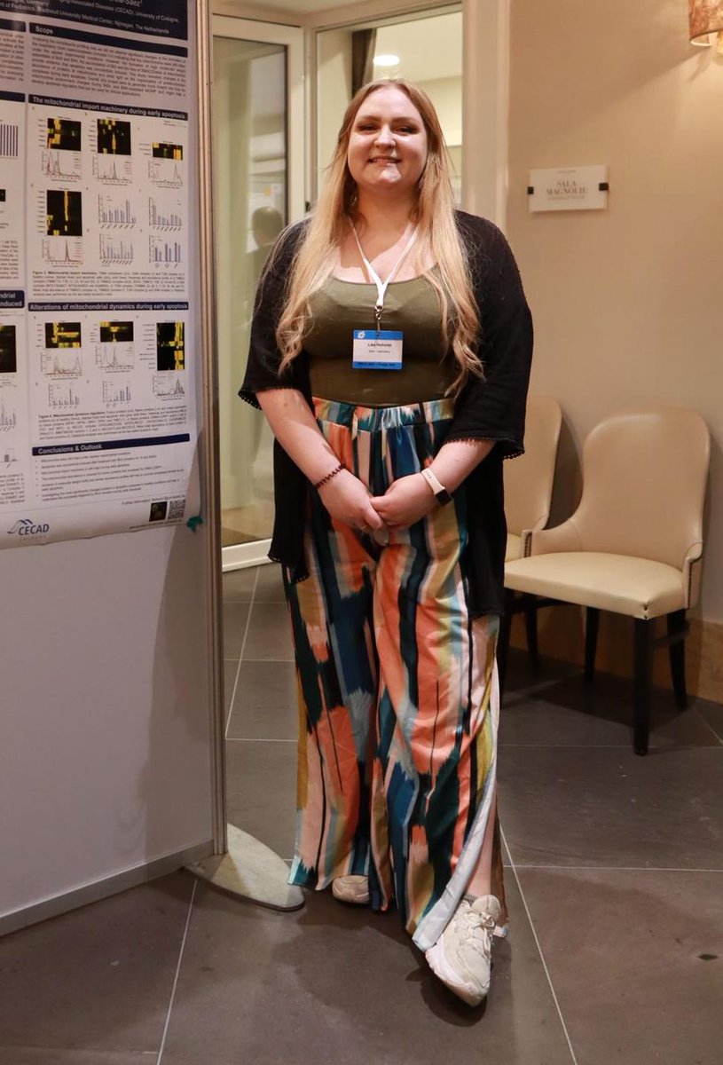 uris_ros's tweet photo. The star of the poster session at #ewcd, @LJHohorst, @GarciaSaez_Lab. https://t.co/jIOG40eP6G