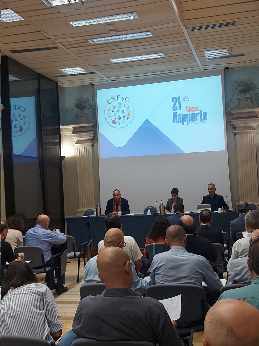 Ci siamo! In diretta anche su youtube.com/@cnesc-confere… la presentazione del XXI Rapporto Cnesc