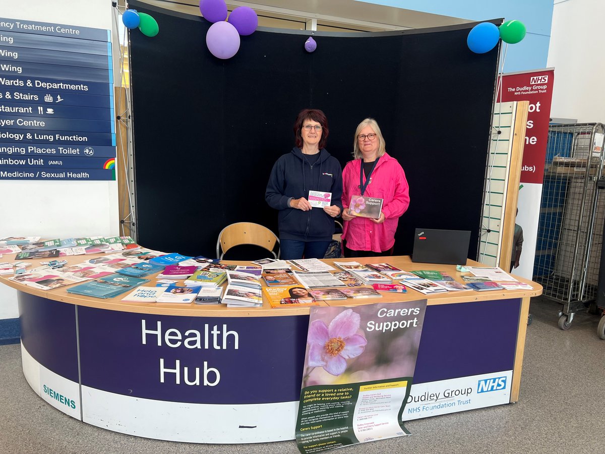Paige Massey (@paigem_hwb) on Twitter photo This week is carers week and we are creating awareness and sharing resources for our staff who are carers! Come and join us at the health hub today and tomorrow between 9am and 1.30pm #CarersWeek2023 #CarersWeek <a href="/HWDudley/">Healthwatch Dudley</a> This week is carers week and we are creating awareness and sharing resources for our staff who are carers! Come and join us at the health hub today and tomorrow between 9am and 1.30pm #CarersWeek2023 #CarersWeek <a href="/HWDudley/">Healthwatch Dudley</a>