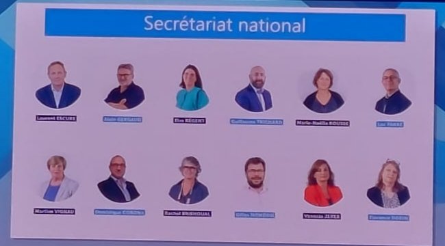 Region974Unsa's tweet photo. #congresUNSA2023
présentation du Secrétariat National 
Bravo https://t.co/V9ouCKDg7z