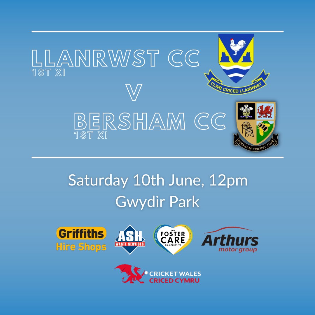 Bersham Cricket Club tweet media