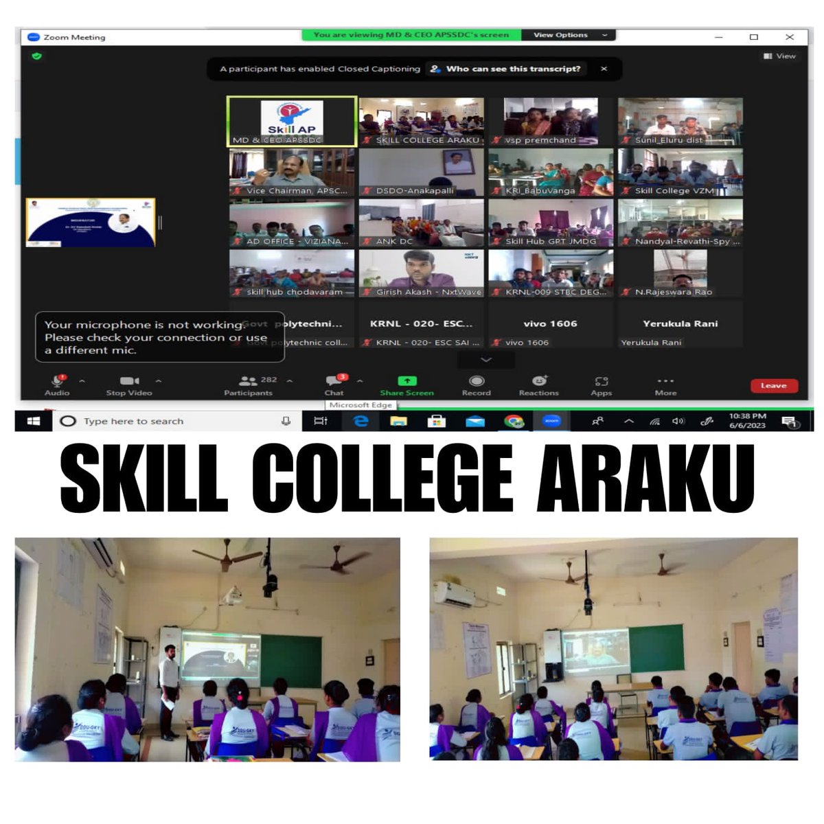 AP_Skill's tweet photo. @AP_Skill has Conducted the Career Counciling Program in #SkillCollege YTC #Aruku #AlluriSithaRamaRajuDistrict https://t.co/Cn4t1ceikq
