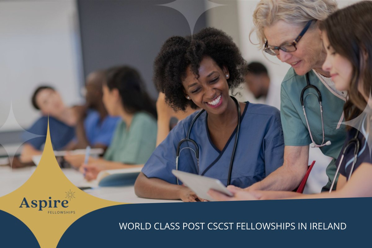 It’s that time of year! We are now accepting proposals for the 2024 Aspire Post CSCST Fellowships at RCSI. We look forward to your proposal. Take a look here for more info: bit.ly/43MTLUr