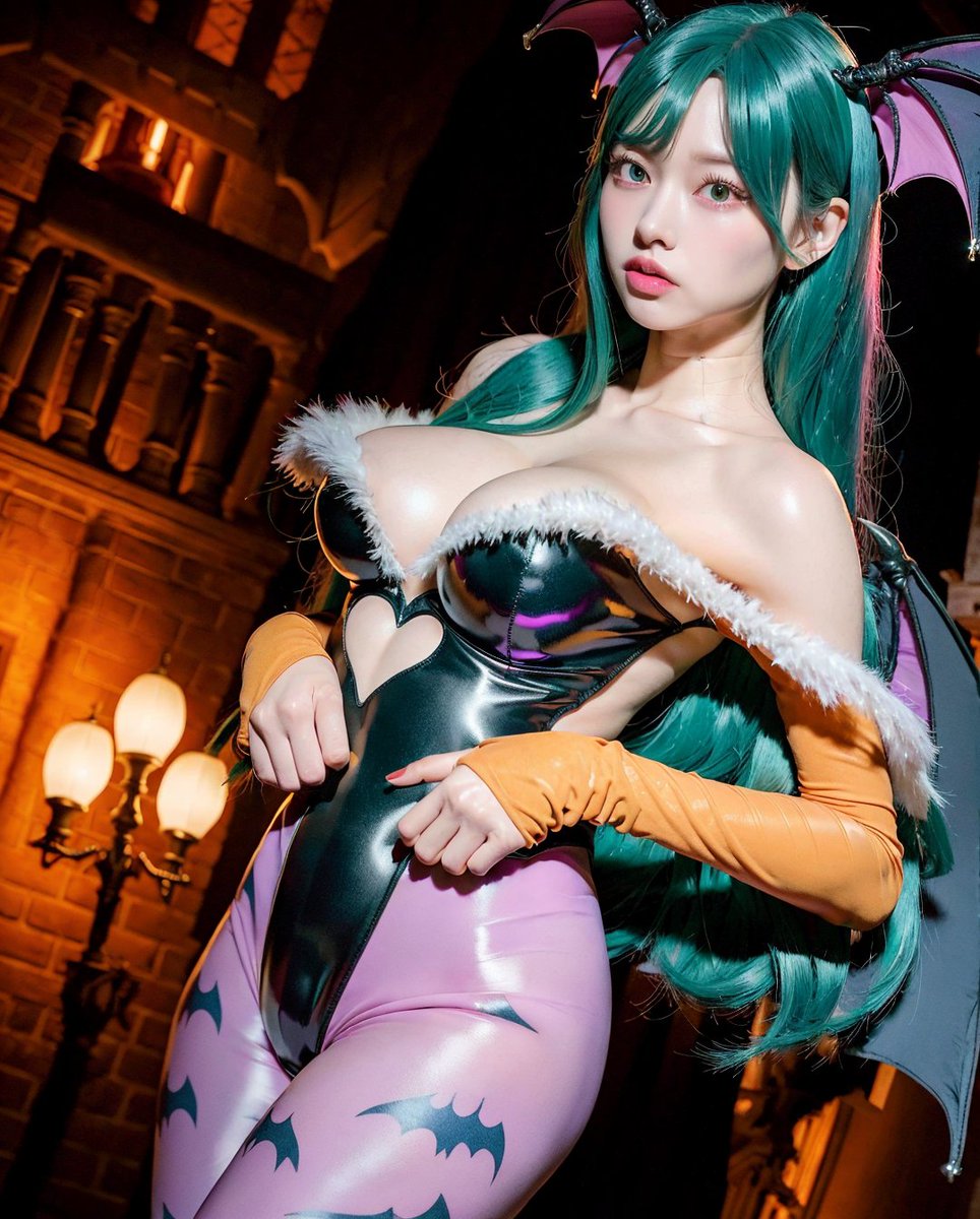 CosplayAidol's tweet photo. 夜を楽しみ Let's enjoy the night
#morriganaensland #beauty #beautiful #cosplay #gamecosplay #darkstalkers #videogames #cosplayer #cosplaygirl #ヴァンパイア #カプコン #Capcom #CapcomCosplay #stablediffusion #aiart #digitalart https://t.co/RBEIIK3tOK