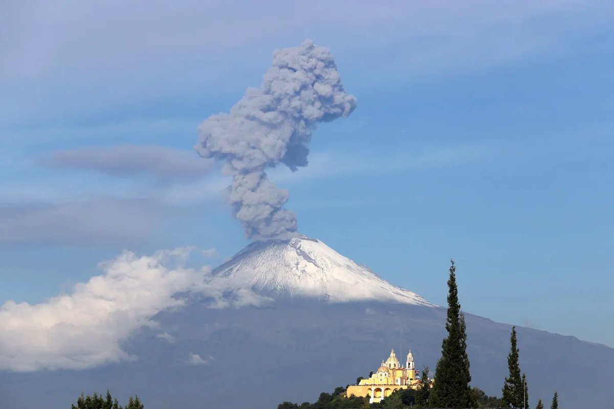 'Exactly!' ~ Popocatepetl Volcano