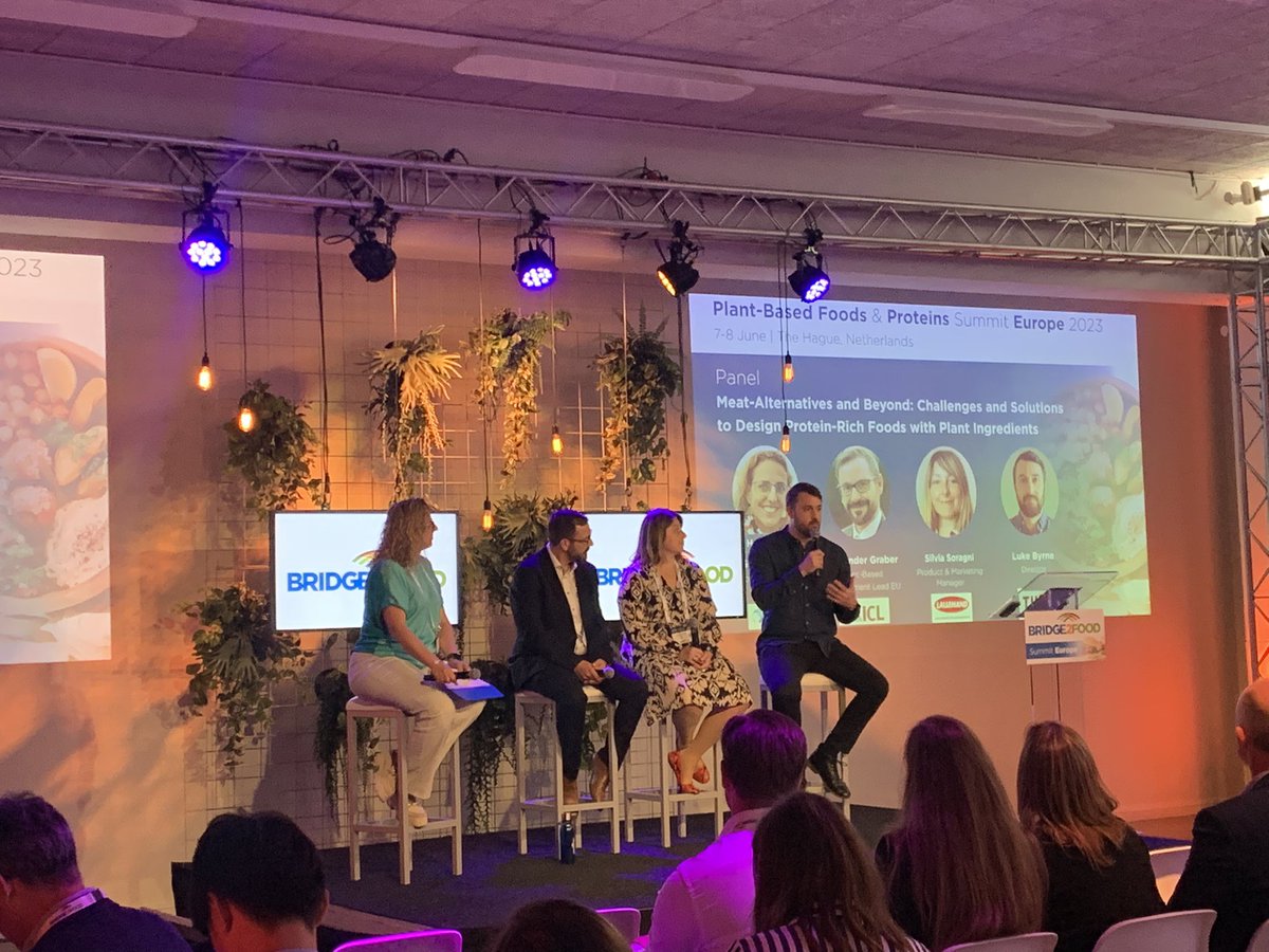 Silvia Soragni from Lallemand, Luke Byrne from THIS and Alexander Graber from ICL are talking about the challenges of designing new protein-rich plant-based products.

#B2FSummits