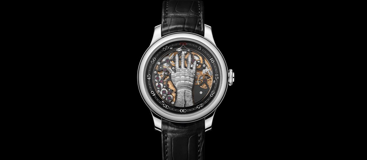 SPONSORED:

The F.P.Journe FFC employs dactylonomy to enunciate the hours. It also includes a rotating disc for indicating the minutes. Angus Davies looks closely at this remarkable creation. #hautehorlogerie #fpjourne #francisfordcoppola 

escapementmagazine.com/articles/f-p-j…