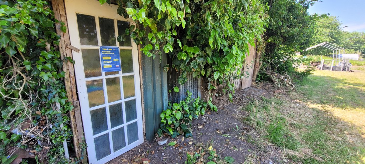 Dozens of Wrexham allotment holders signed up to Smartwater at a pop-up event at Erddig Road. 

They can apply the traceable liquid  to items of value to help deter thefts.

The  packs were supplied as part of the 'We Don't Buy Crime' initiative.