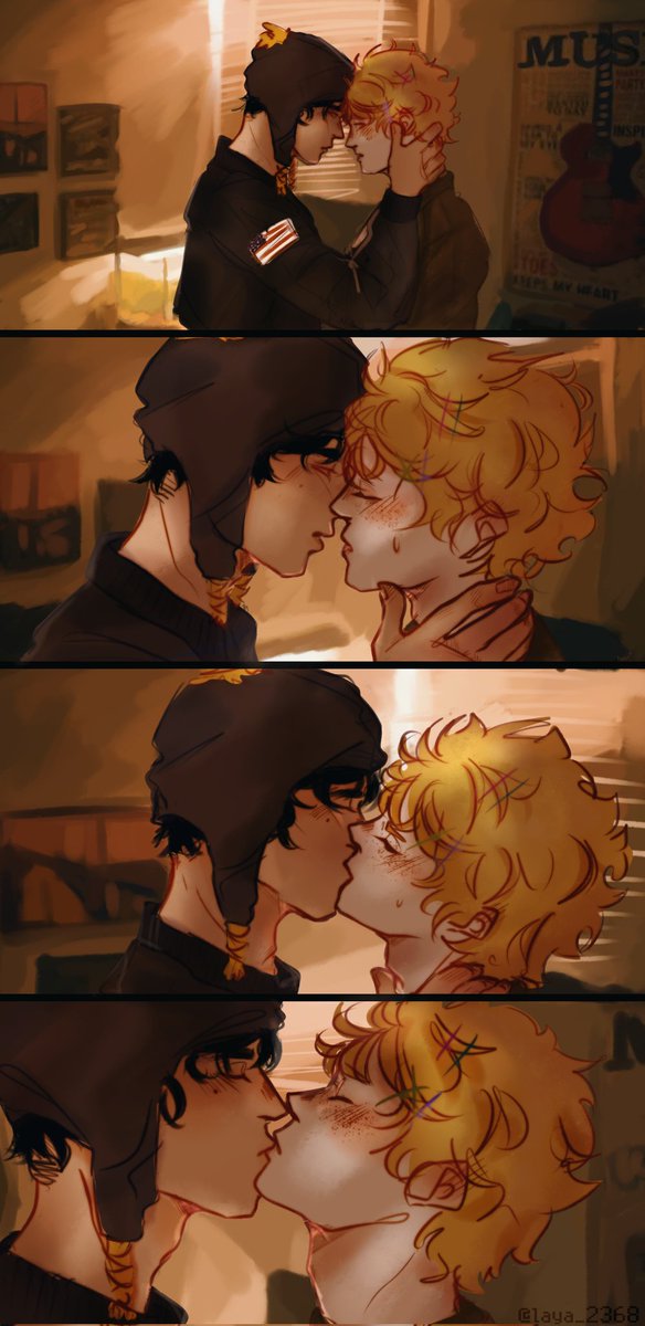 Omg they kissing 
#spcreek #spcraig #sptweek #southpark