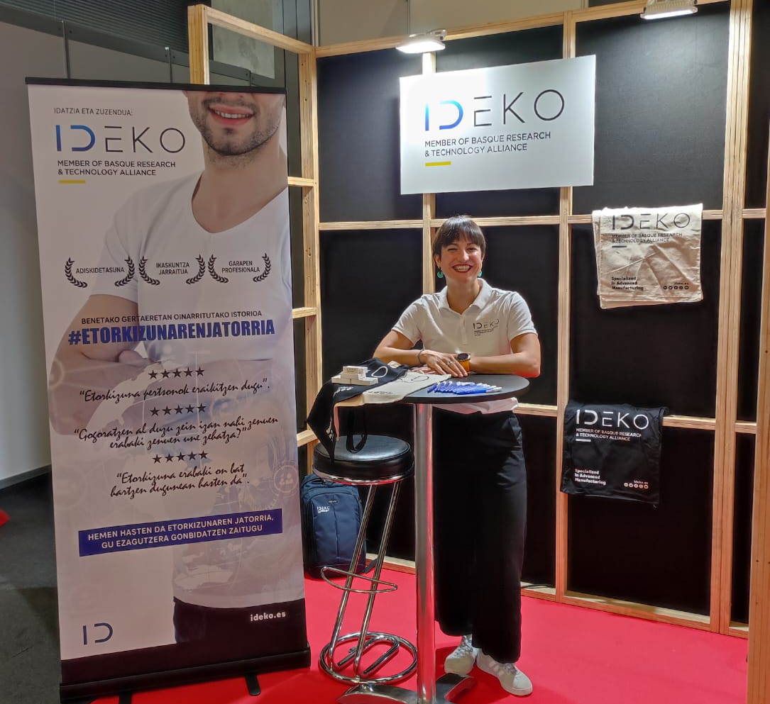 IDEKO_'s tweet photo. Egun on! 👋 Si te encuentras en +Industry 2023 en @BEC_Bilbao y estás buscando nuevas oportunidades de #empleo #WORKinn es el espacio que tienes que visitar. Te esperamos en el stand de #IDEKO en el pabellón 1 | W04! Oso aukera interesgarriak ditugu zuretzat 😍 #laneskaintzak https://t.co/GAatFUhtl9