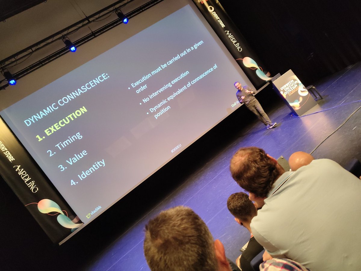 @vladikk nicely explains origins of software systems coupling  #connascence #structuredprogramming #balancingcoupling #essentials #coupling #DDDEU