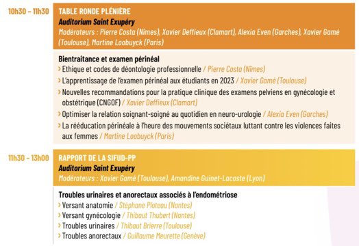 SIFUD_PP's tweet photo. #SIFUD23 Venez nombreux a la séance de présentation du RAPPORT du congrès sur les troubles fonctionnels associés à l’#endometriose ! @PrXgame https://t.co/cmrjwm0hJC
