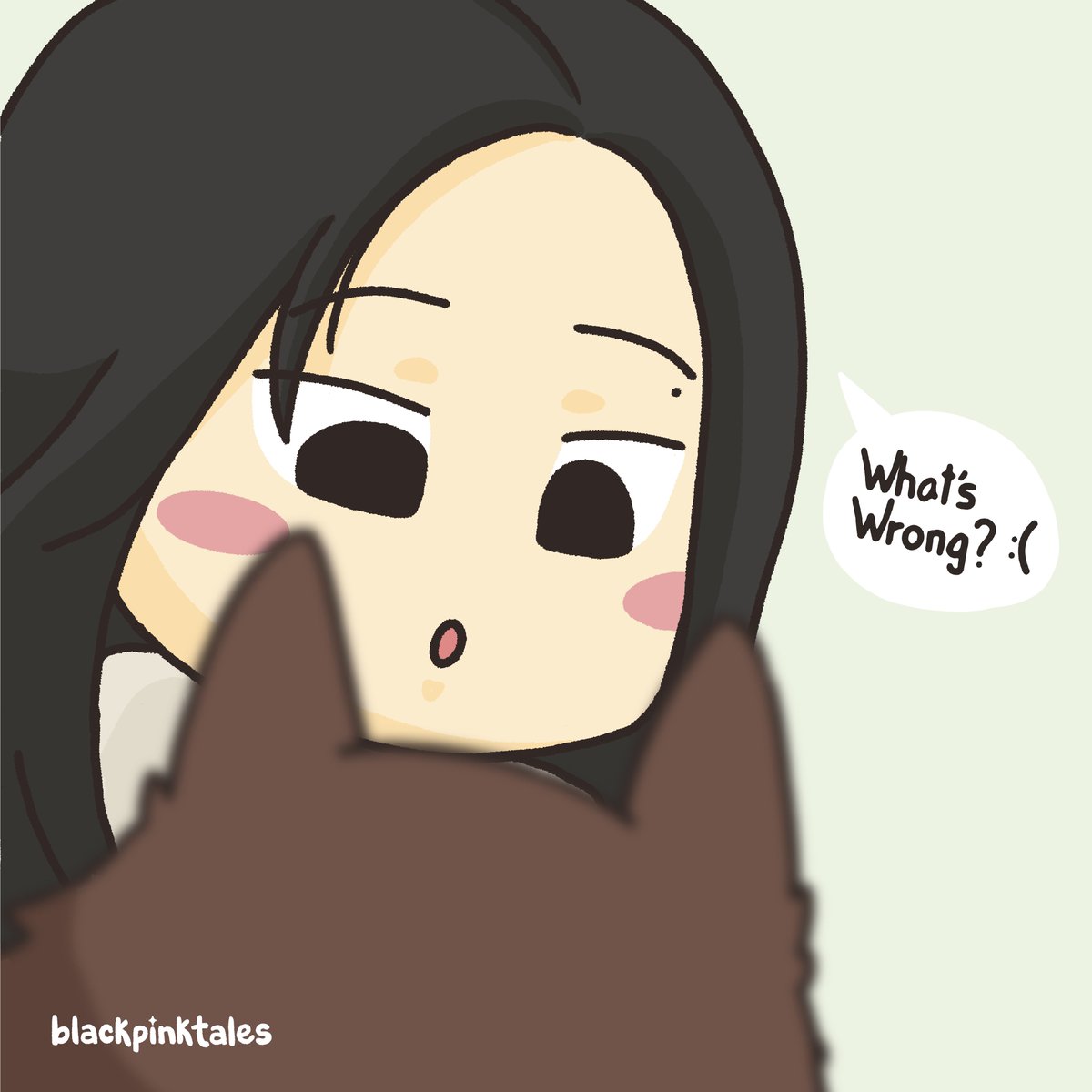 bleummy's tweet photo. 🦮🤍 

#JENNIE #제니 @BLACKPINK https://t.co/2IrnhGgZ6N