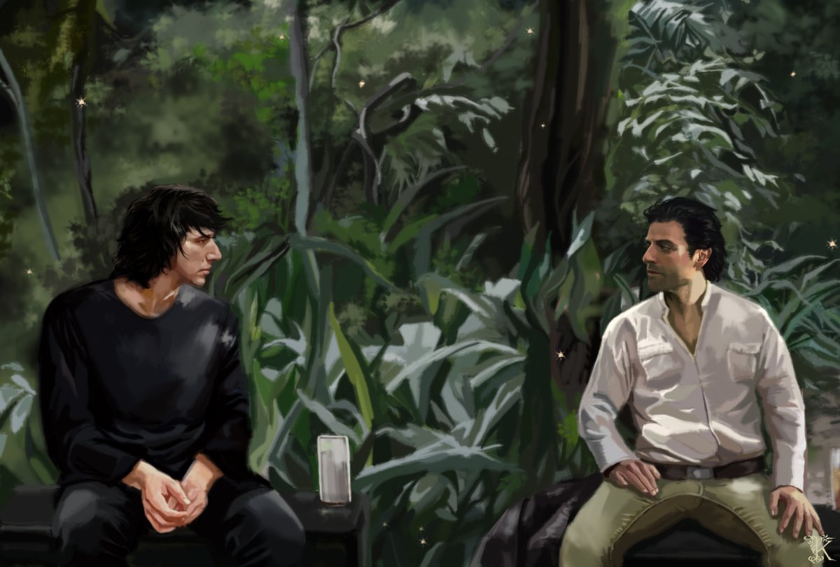 KasiopeaArt's tweet image. Scene VII part 2 (the jungle makes me miss the Millenium Falcon already, I should change the location of this base to... idk Tatooine? Geonosis? Maybe Lothal. Well, too late, we are on Ajan Kloss, my mistake😄)