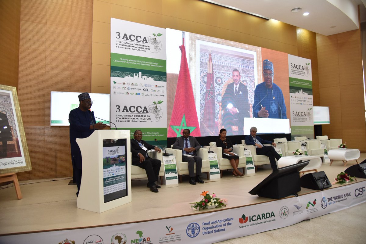 The panel discussion on Sustainable Agricultural Mechanization in Africa (SAMA) emphasized key factors for driving the adoption of agricultural mechanization in Africa. These include the importance of mechanization, access to machinery, collaboration & sustainability. 
#3ACCA