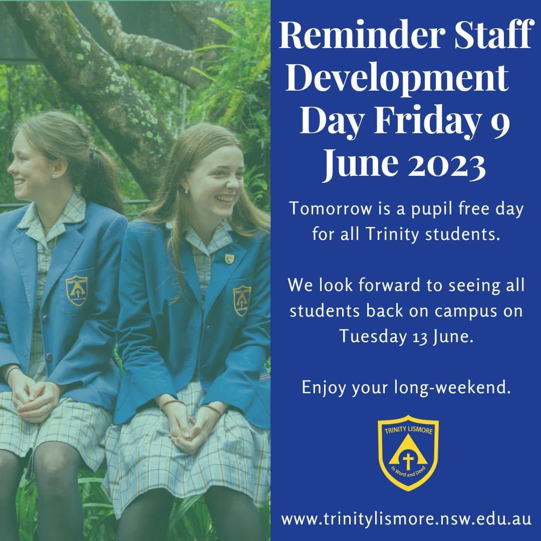 📣 Important Reminder 📣