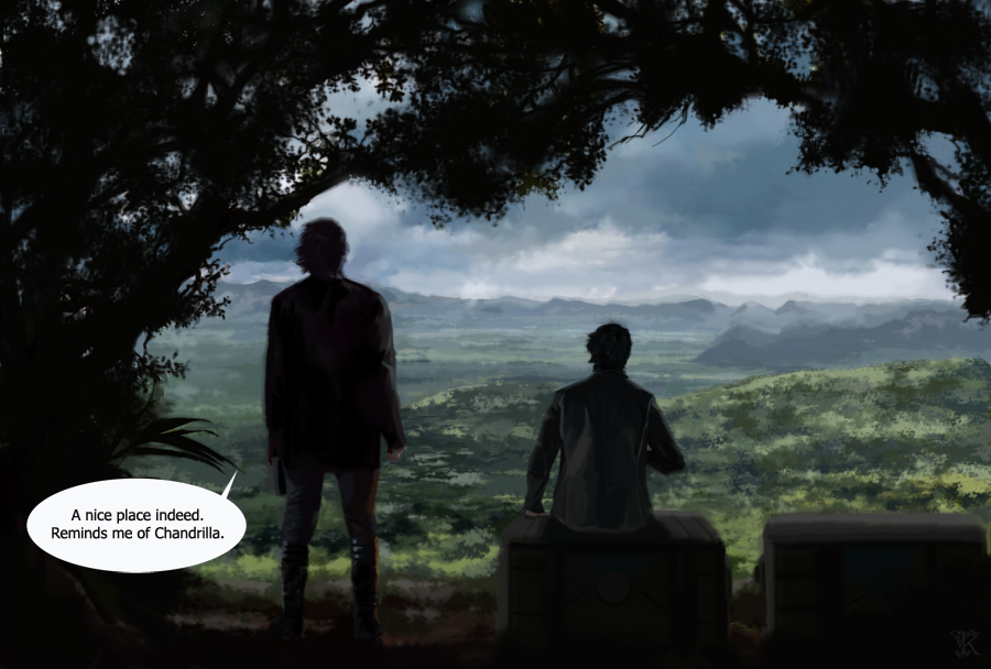 KasiopeaArt's tweet image. Scene VII part 2 (the jungle makes me miss the Millenium Falcon already, I should change the location of this base to... idk Tatooine? Geonosis? Maybe Lothal. Well, too late, we are on Ajan Kloss, my mistake😄)