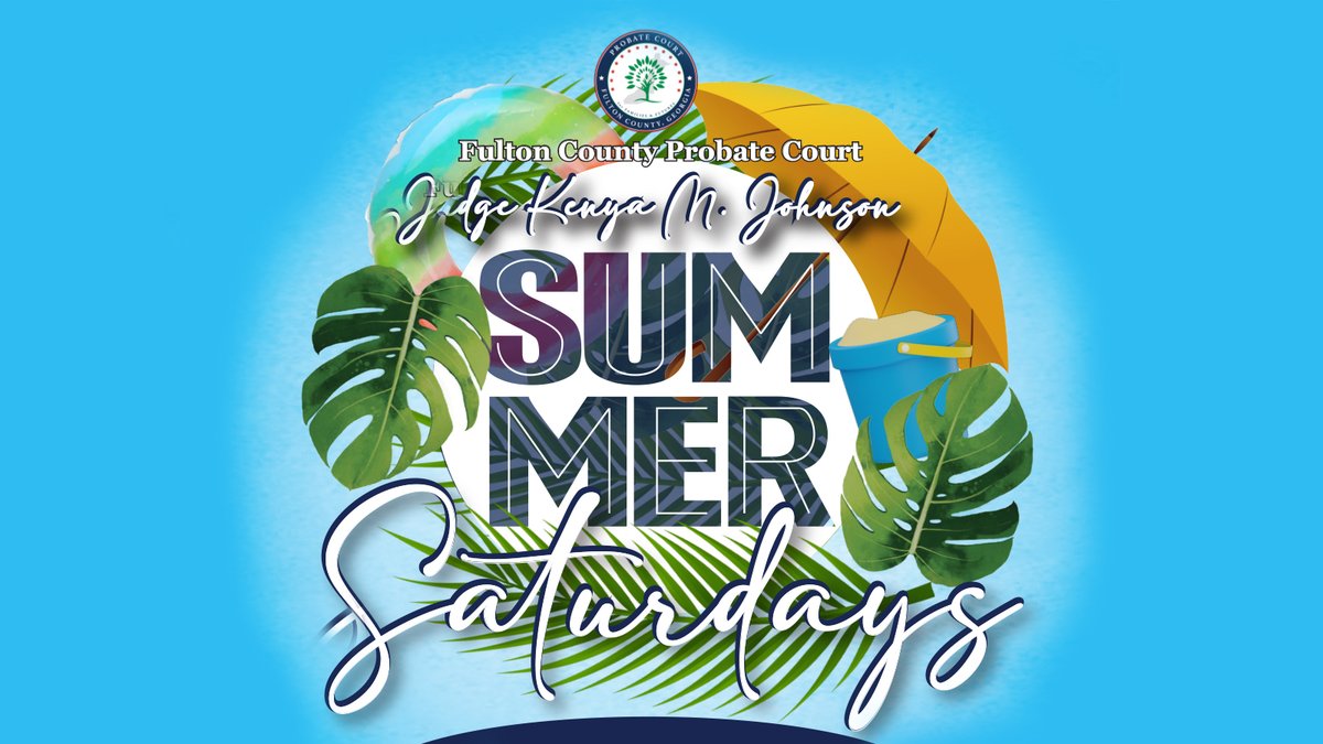 FultonCountyGeorgia (@fultoninfo) on Twitter photo Starting June 10, <a href="/FultonProbate/">Fulton County Probate Court</a> will be open for extended summer hours! During select Saturdays, from 10 a.m.-2 p.m, all Probate Court services will be available, including estate filings, weapons carry & marriage license applications and more!
More info: FultonProbateGa.org Starting June 10, <a href="/FultonProbate/">Fulton County Probate Court</a> will be open for extended summer hours! During select Saturdays, from 10 a.m.-2 p.m, all Probate Court services will be available, including estate filings, weapons carry & marriage license applications and more!
More info: FultonProbateGa.org
