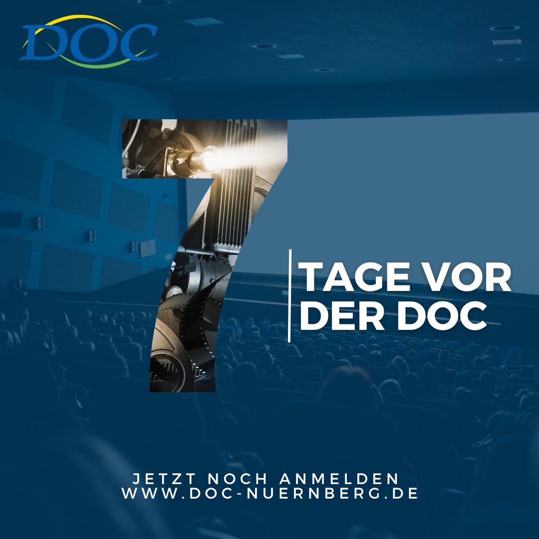 DOC2021x's tweet image. Nur noch eine Woche dann startet die diesjährige DOC!
Noch nicht angemeldet? Jetzt noch nachholen und das Programm durchstöbern unter doc-nuernberg.de
#doc #doc2023 #ophthalmochirurgie  #nuernberg #nuernbergmesse