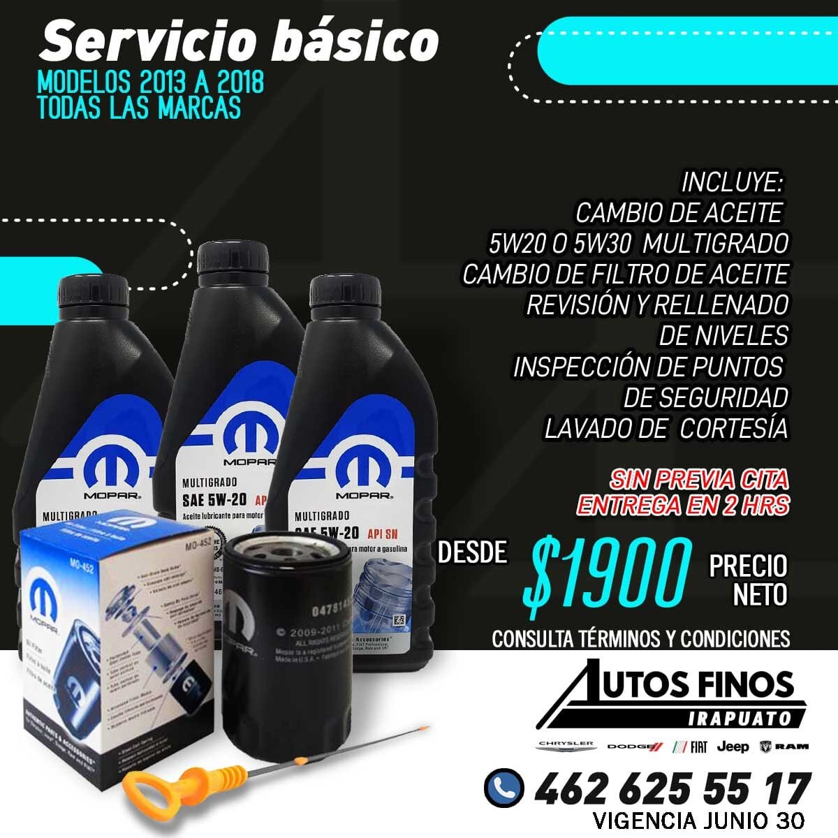 AutosIrapuato's tweet photo. Piezas originales y técnicos especializados para que tu auto ande como nuevo!
📞Haz tu cita al 462-625-55-17 ext. 225 y 230
📍 Prol. Guerrero 1850 Col. Unidad Modelo IMSS
Lun a Vie de 8:00 am a 2:00 pm y de 4:00 a 7:00 pm Sáb de 8:00 am a 4:00 pm https://t.co/sxIaPLtACE