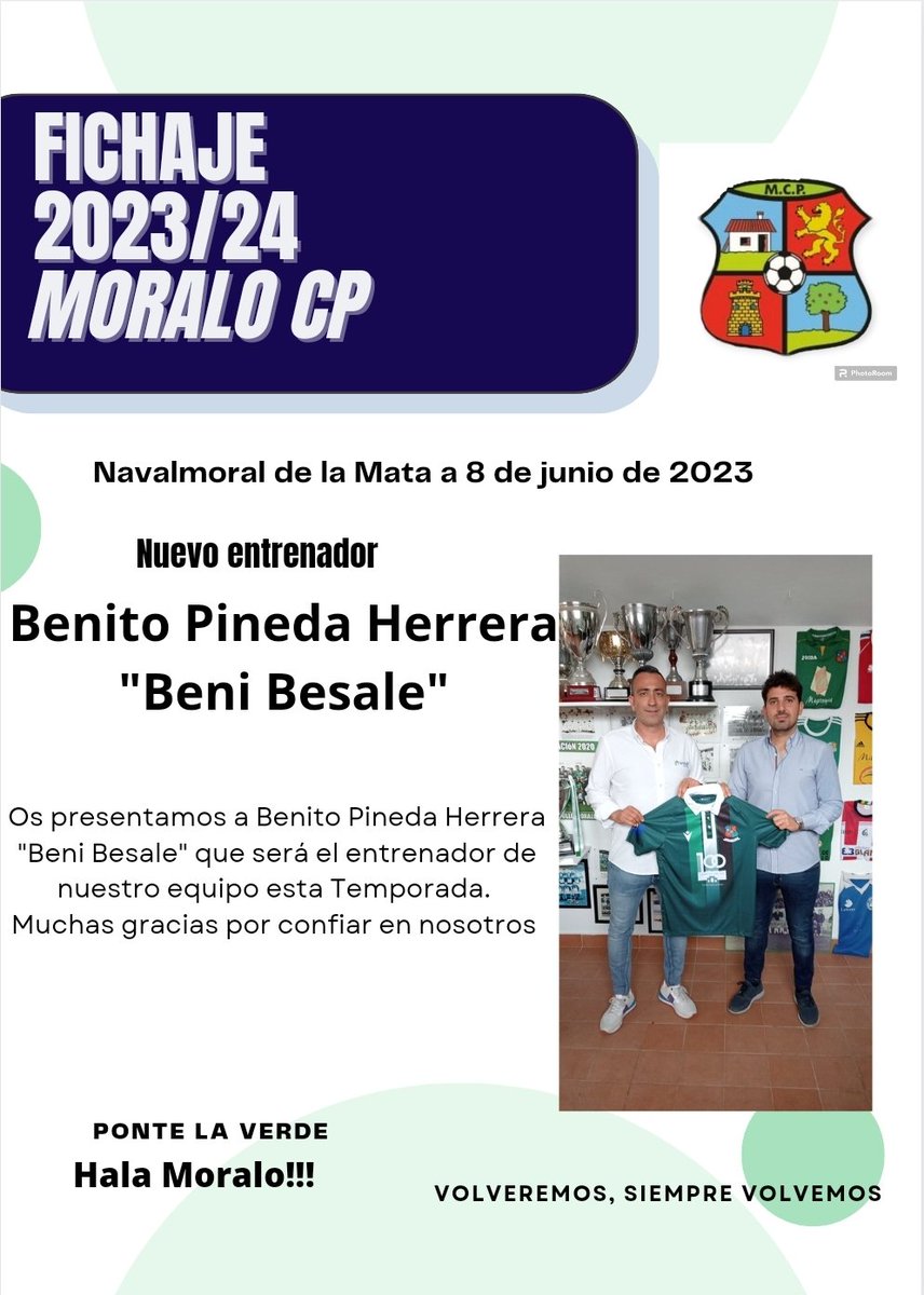 MORALO CP tweet media