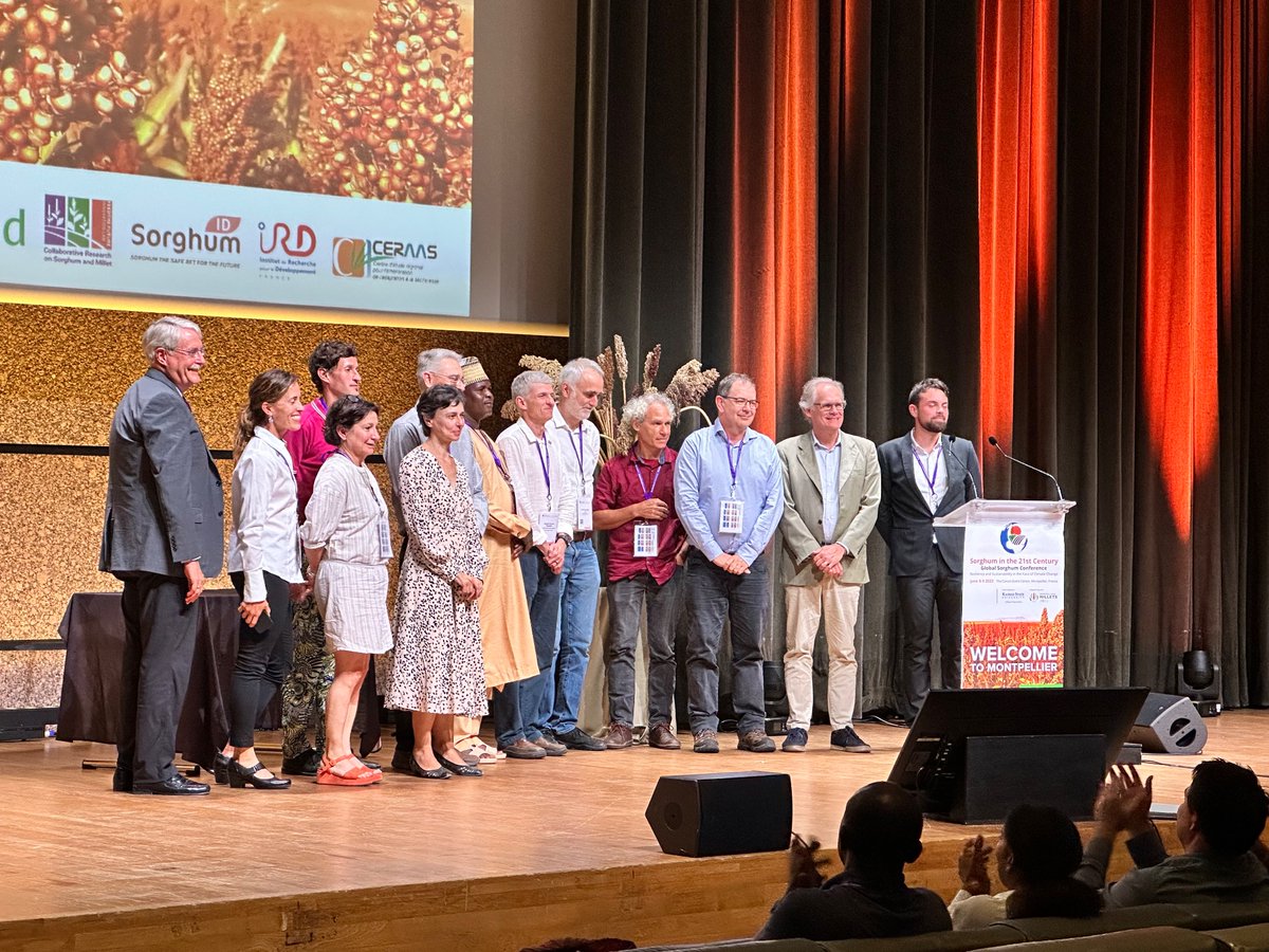 And that is a wrap! It has been our honor and our pleasure to see everyone this week, to learn about new innovations in every aspect of sorghum research, and to make connections that will lead to stronger collaborations into the future. See you in Texas in 2026! #sorghum2023