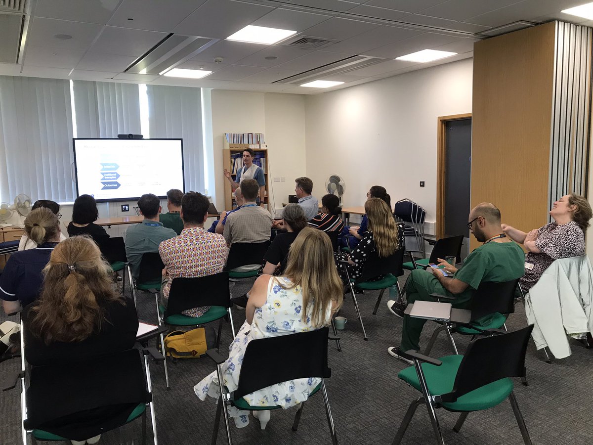 It’s the official launch of the Respiratory <a href="/BristolBRC/">NIHR Bristol Biomedical Research Centre (BRC)</a> this afternoon. So exciting to hear about all the fantastic research already happening in our unit, and all the great potential for future work! <a href="/NIHRresearch/">National Institute for Health and Care Research</a> <a href="/BristolUni/">University of Bristol</a>