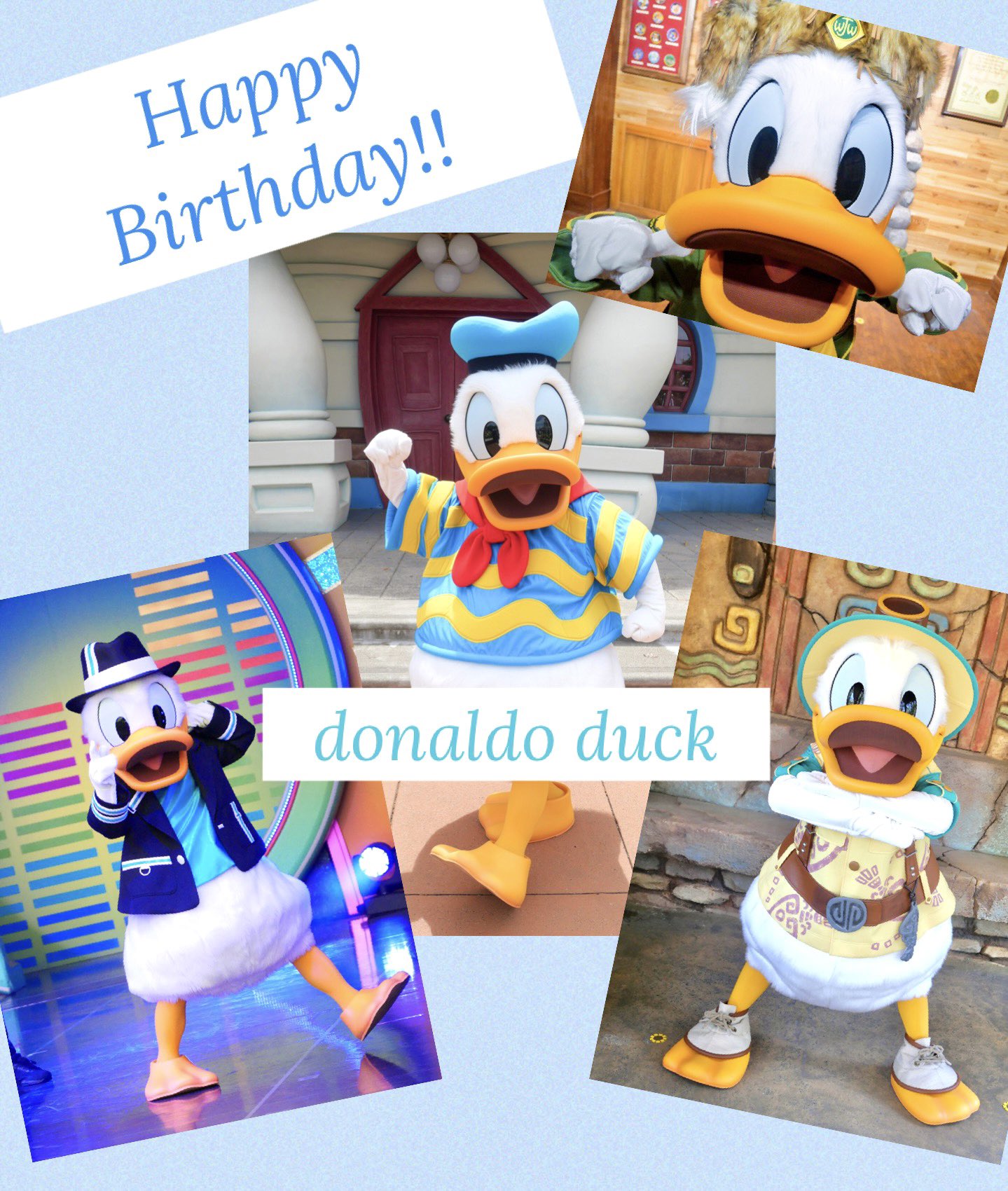 ドナルド誕生日 メドレー】ドナルドダック誕生日スペシャルメドレー2022 - YouTube