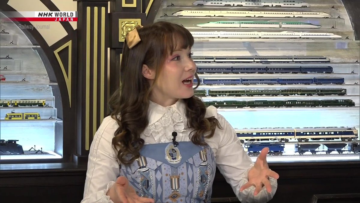 DevilTamerKen's tweet photo. Just finished the new episode of #japanrailwayjournal on @NHKWORLD_News. @CathyCat_TV and Prof Takagi Ryo are always so enthusiastic and informative. It was a good episode but I do wish there was more screentime for the hosts. And it always feels like the episode went by so fast. https://t.co/9aEWZAvBbO