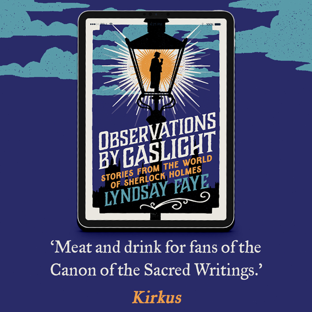 AriesFiction's tweet photo. Today we're wishing #ObservationsByGaslight by @LyndsayFaye a wonderful publication day π
Discover Sherlock Holmes and Dr Watson through the eyes of those who knew them best.
Get your copy now: https://t.co/0Od01n9Nm6 https://t.co/o7lpEMkVsa