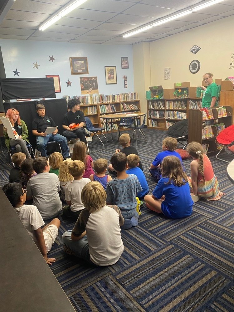 4-H Ambassadors presented Kindness Critters to our summer school students! #livelikeawarrior