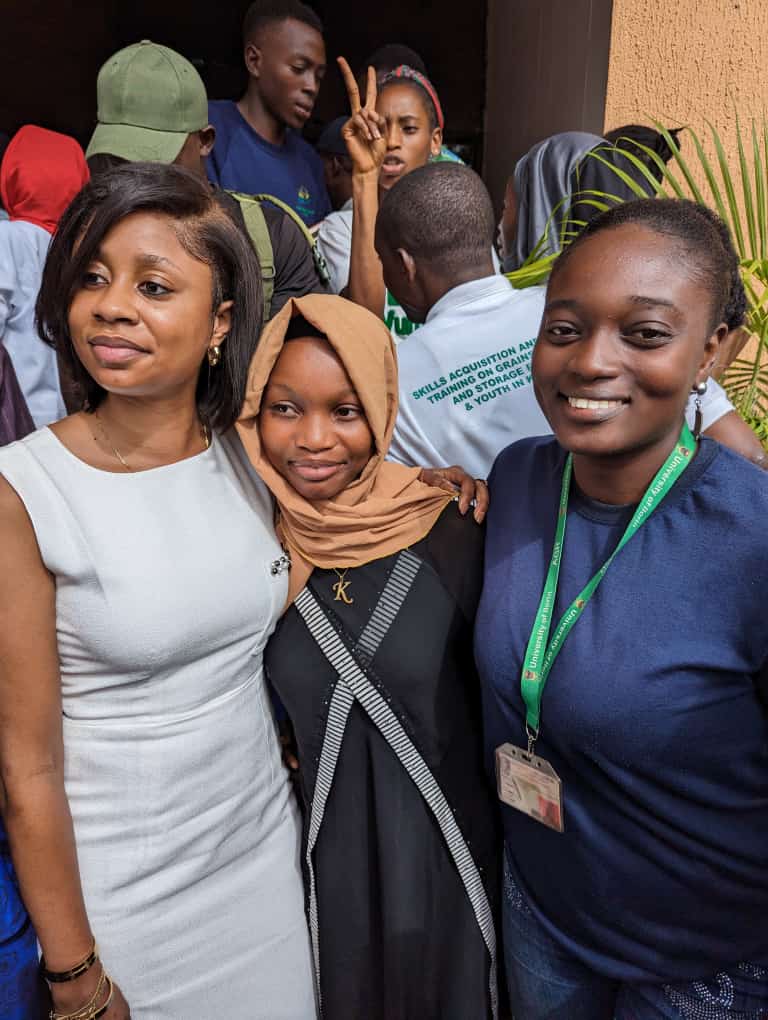 Icanneverbepoor's tweet photo. I can't even begin to express how fulfilled and happy I am to have taken this picture with @bossladyofLagos ,thank you for your presence at @UnilorinNGR today.
@TDLN_
#TheDriveSummit23
#thegamechanger https://t.co/b8NsPbf4h5
