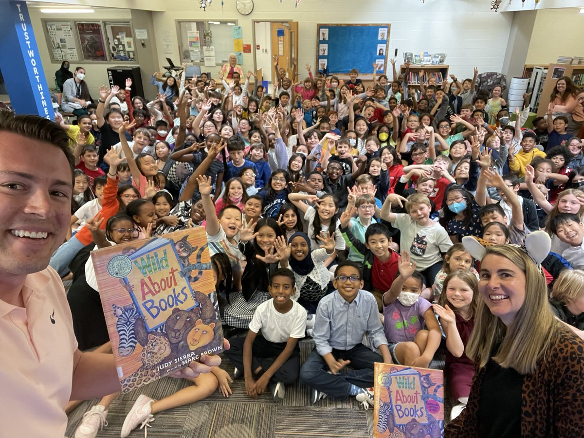 Our future 4th and 5th graders are “WILD about Books!” and <a href="/APS_ATS/">Arlington Traditional School (ATS)</a>’ summer reading challenge. Over 600 ATS students have all been challenged to read at least 50 books and do 10 good deeds this summer. Happy reading!! <a href="/ATS_AP_Inga/">Inga Schoenbrun (she/her)</a> <a href="/ATSlibrary/">ATSlibrary</a> <a href="/APSVirginia/">Arlington Public Schools</a>